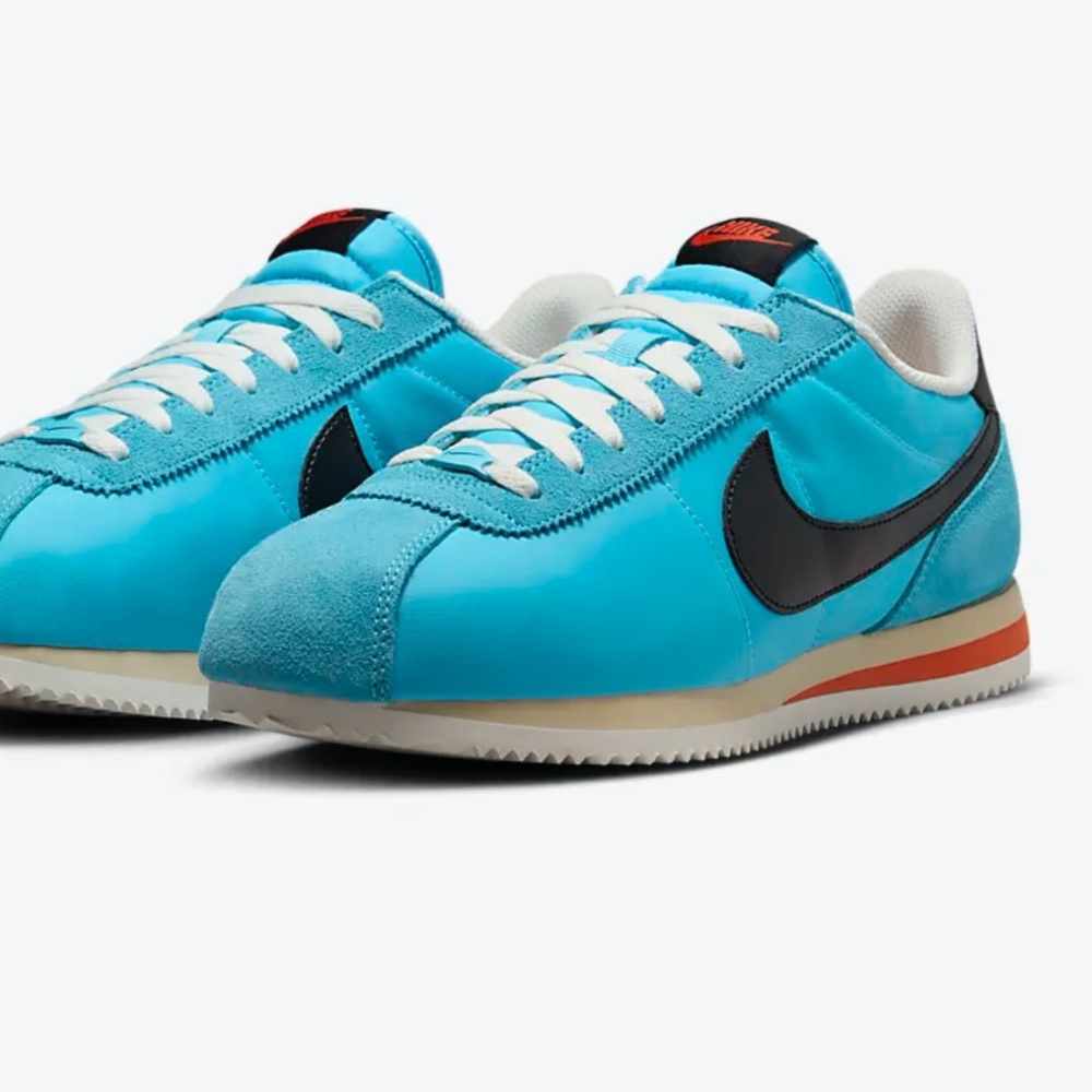 Nike Cortez Textile Men's Shoes-Men's size 10- Baltic BLUE